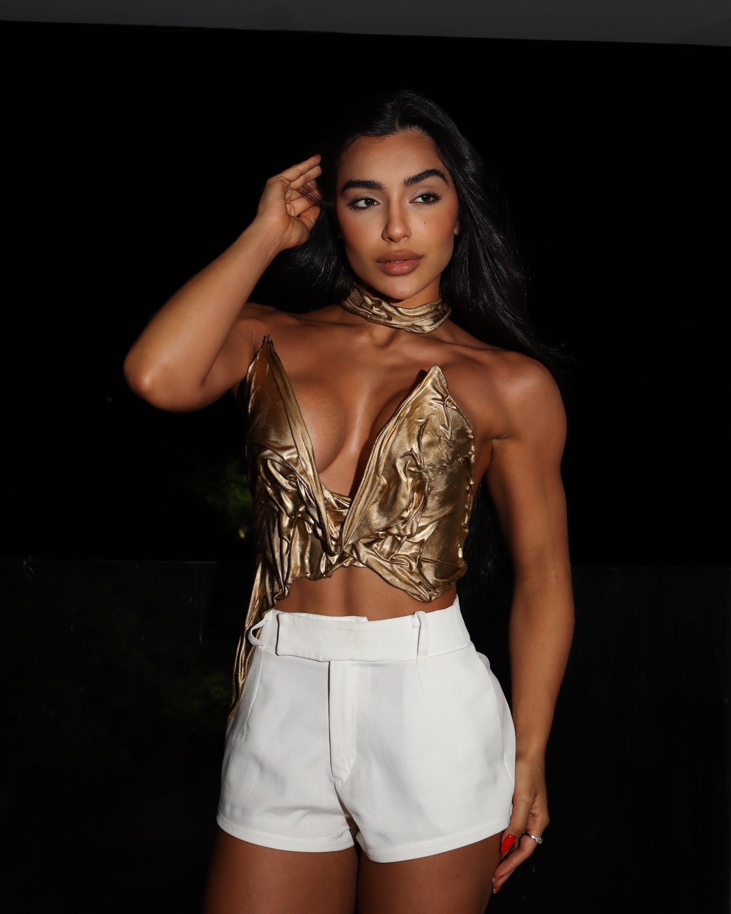 Sculpted Gold Top - design EXCLUSIVE