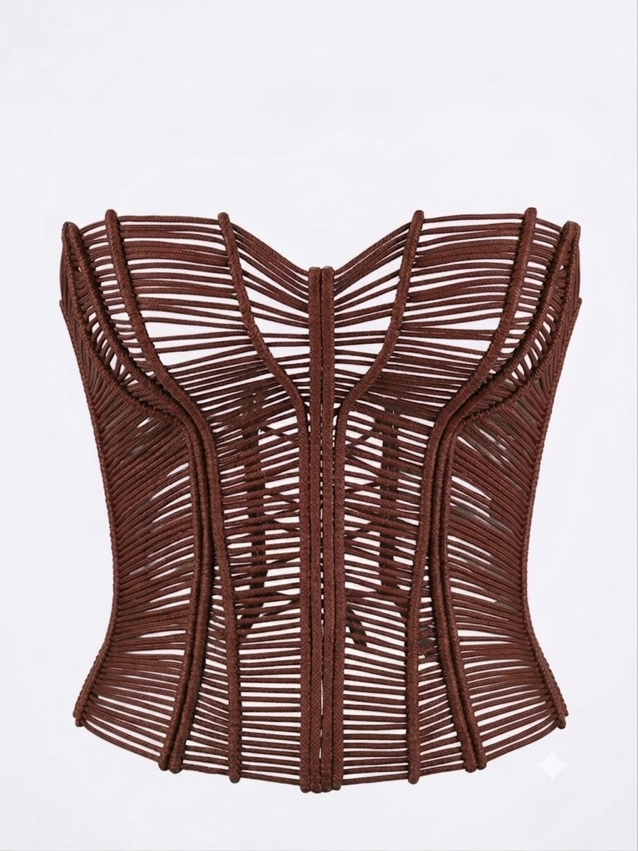 Corset Bordeaux