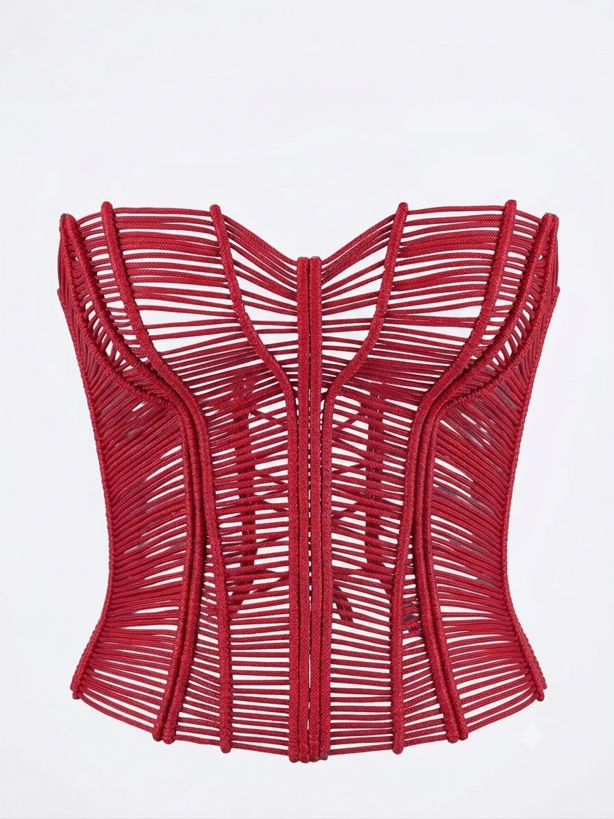 Corset Bordeaux