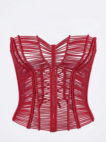 Corset Bordeaux